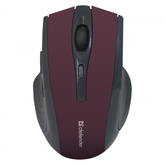 Wireless mouse Accura MM-665 RF 1600dpi 6P burgundy