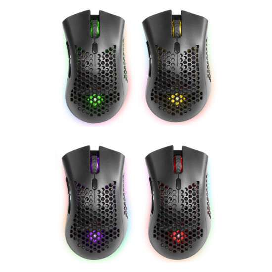 WIRELESS GAMINGO MOUSE WARLOCK GM-709L