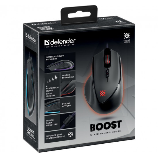 WIRED GAMING MOUSE BOOS T GM-708L