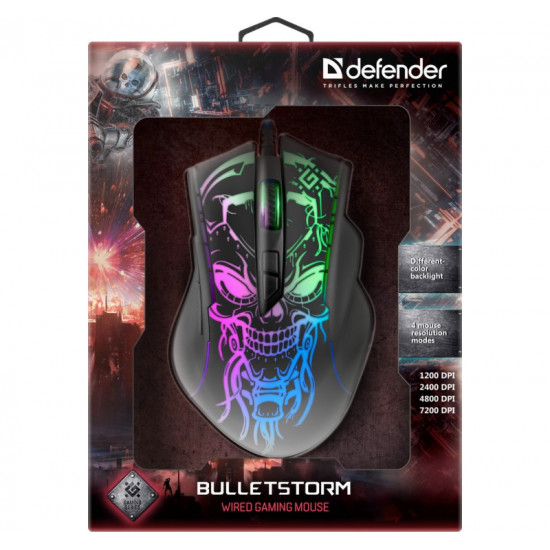 WIRED GAMING MOUSE BULL ETSTORM GM-928