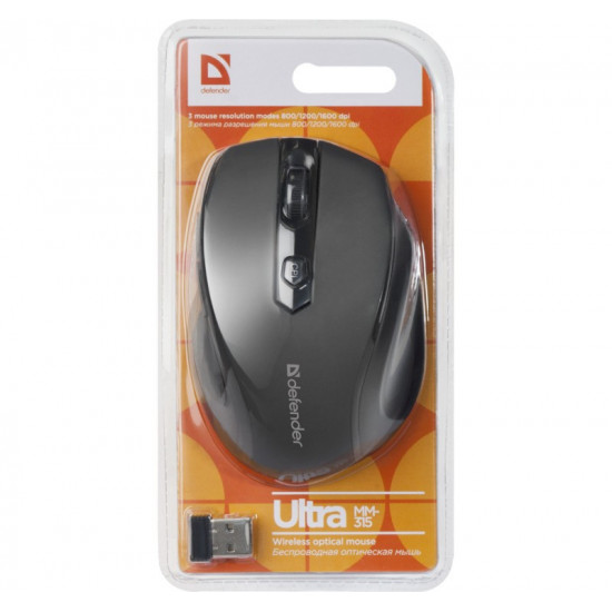 WIRED MOUSE ULTRA MM-31 5 RF BLACK