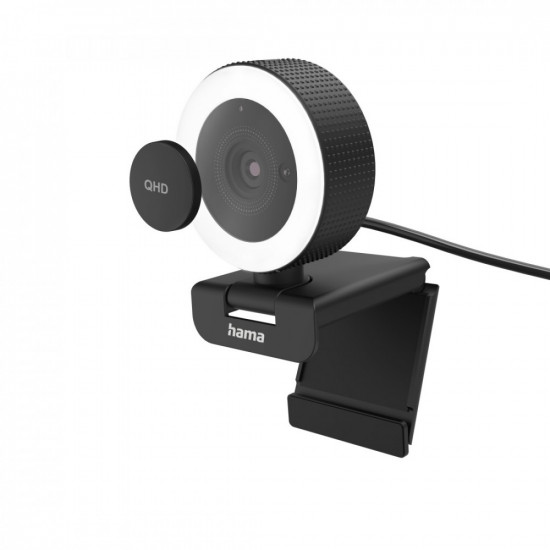 Webcam Hama C-800 pro Ring Light w.remote con