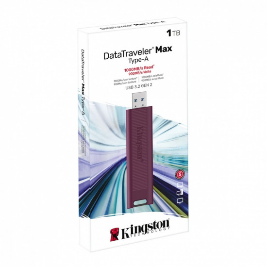 Flashdrive Data Traveler MAX A 1TB USB-A 3.2 Gen2