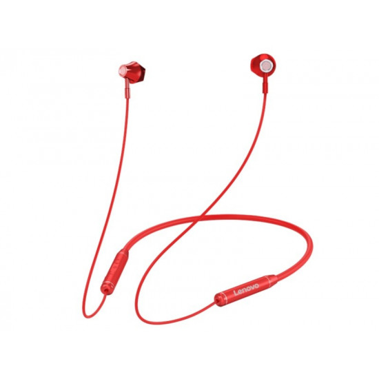 Lenovo wireless bluetooth earphone HE06 red