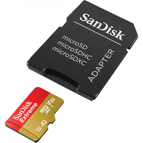 Extreme microSDXC 128GB 190/90 MB/s A2 V30 U3