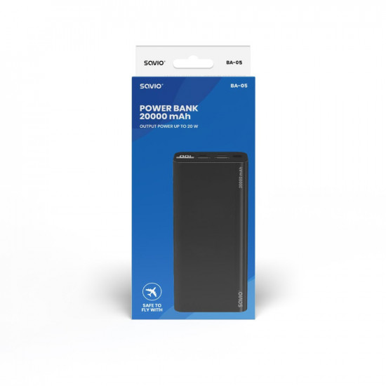 Power bank 20000 mAh BA-05 SAVIO