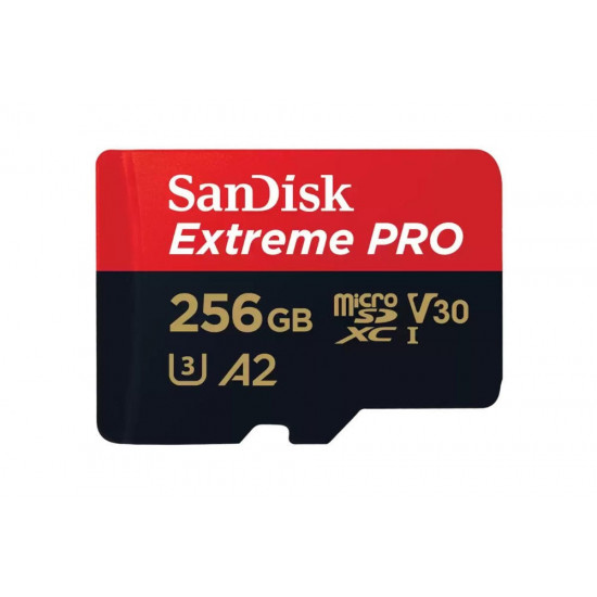 Extreme Pro microSDXC 256GB 200/140 MB/s A2