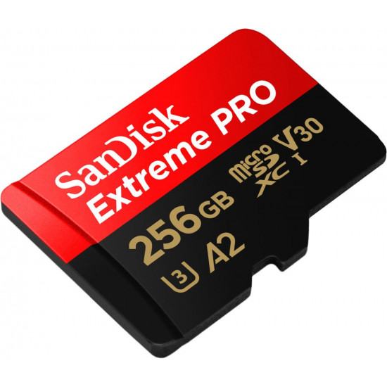 Extreme Pro microSDXC 256GB 200/140 MB/s A2