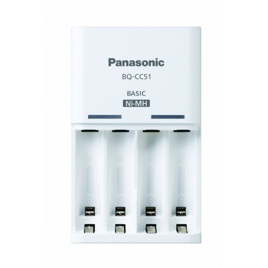 Eneloop basic charger BQCC51 + AA 4 pcs.