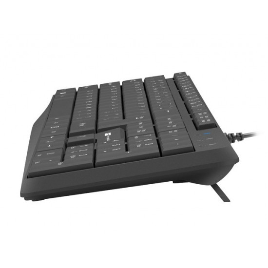 Keyboard Nautilus US slim black