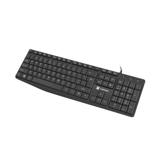 Keyboard Nautilus US slim black