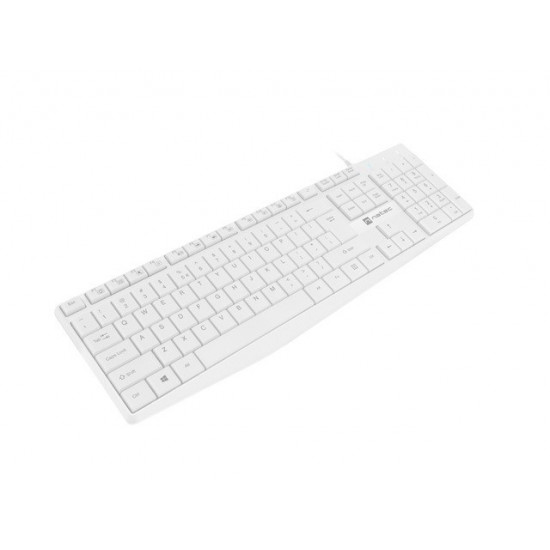 Keyboard Nautilus US slim white