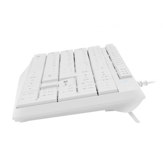 Keyboard Nautilus US slim white