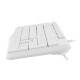 Keyboard Nautilus US slim white