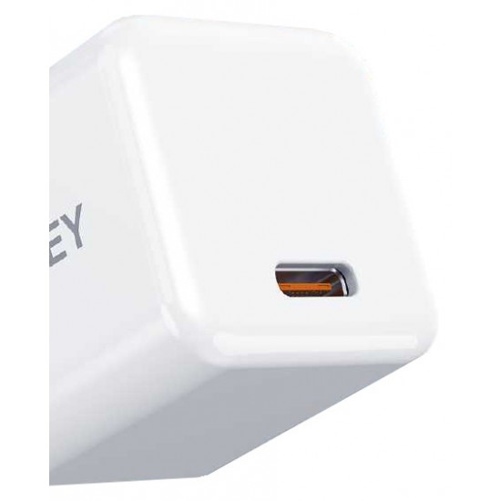 Mini charger PA-F5 OEM White 1xUSB-C 20W PD Power Delivery