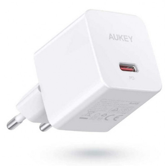 Mini mains charger PA-Y20S White 1xUSB-C 20W PD Power Delivery