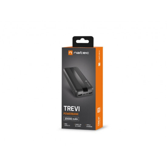 PowerBank Trevi 20000mAh 2x USB + USB-C