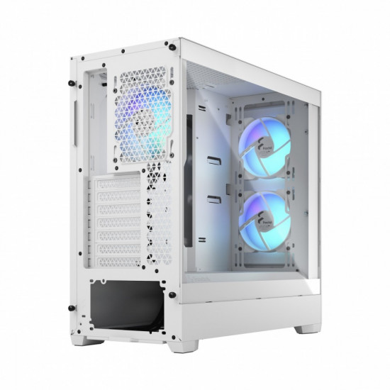 PC case Pop Air TG Clear Tint RGB white