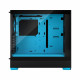 PC case Pop Air TG Clear Tint RGB cyan core