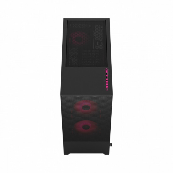 PC case Pop Air TG Clear Tint RGB magenta core