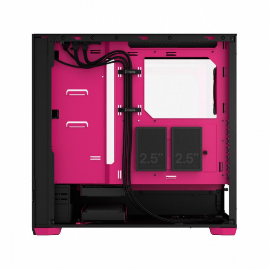 PC case Pop Air TG Clear Tint RGB magenta core