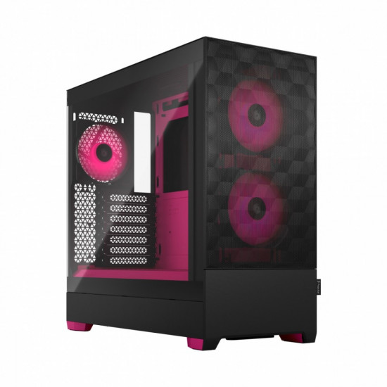 PC case Pop Air TG Clear Tint RGB magenta core