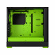 PC case Pop Air TG Clear Tint RGB green core