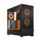 PC case Pop Air TG Clear Tint RGB orange core