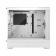 PC case Pop Silent TG Clear Tint white