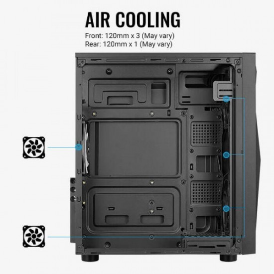 Case Glider Acrylic Mid Tower