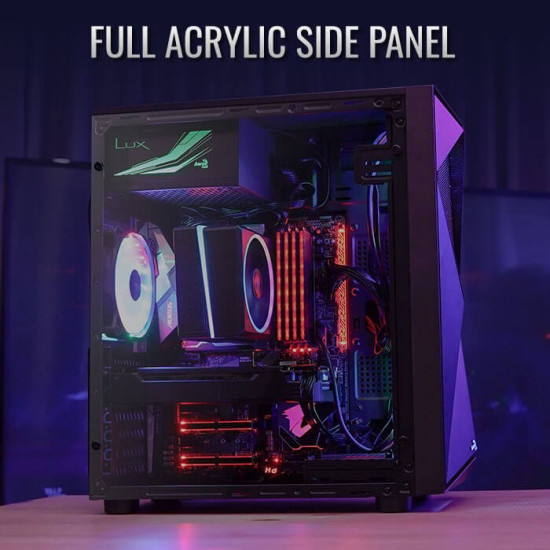 Case Glider Acrylic Mid Tower