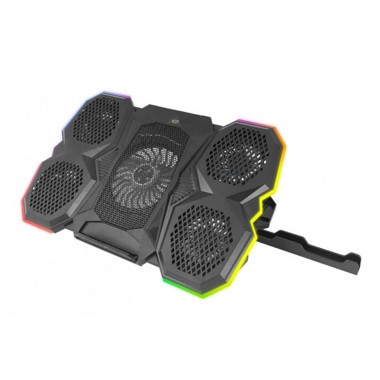 Illuminated gaming cooling pad Breva