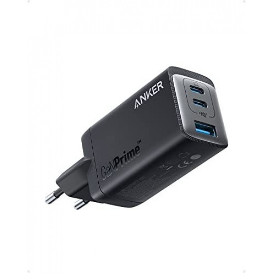 735 GaN III Prime 2xUSB -C 65W USB-A 22.5W blac