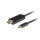 Cable USB-C(M)- HDMI(M)1M 4K 60HZ black