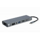 USB-C Hub HDMI DP GbE 4 xUSB 3.1 USB-C PD aud c