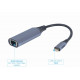 I/O ADAPTER USB-C TO LAN/GREY A-USB3C-LAN-01 GEMBIRD