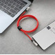 AUKEY CB-CMD37 Red OEM USB C - USB C Nylon Cab