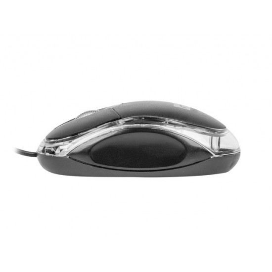 Mouse Vireo 2 1000 DPI black optical USB