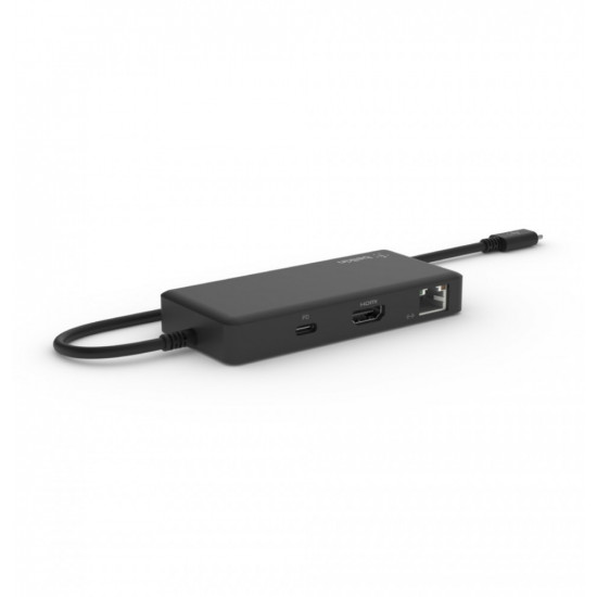 USB-C 5-in-1 Travel Doc k 4K HDMI USB-A/C GbE