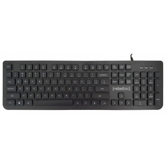 Full size USB multimedia l keyboard SOLIDERO