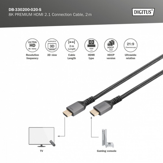 Connection Cable DB-330200-020-S