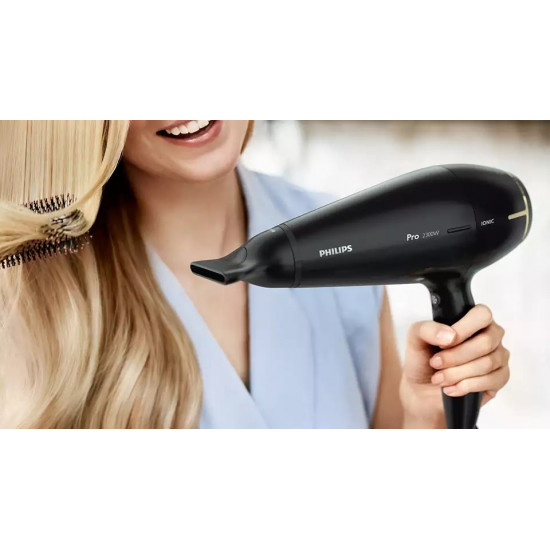 Philips Pro Dryer HPS920/00 2300W AC motor - 120 km/h Ionic Care Style & Protect nozzle