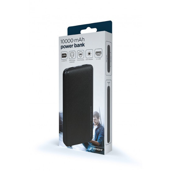 PowerBank 10 000 mAh black