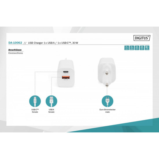 USB Charger 2x USB DA-10062