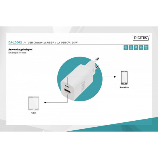 USB Charger 2x USB DA-10062