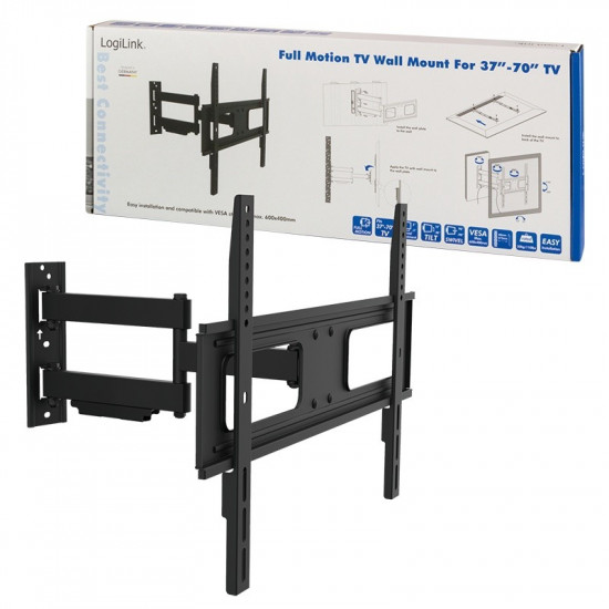 TV wall mount, 37-70& 39 tilt, swivel, 50kg max