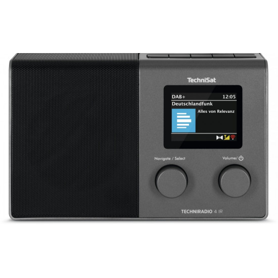 Radio Techniradio 4 IR DAB+/FM/int black