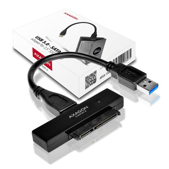 AXAGON ADSA-1S6, USB 3. 2 Gen 1 SATA 6G UASP HD