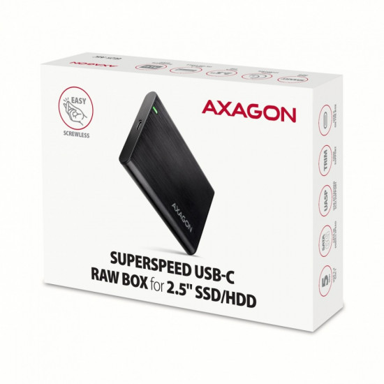 AXAGON EE25-A6C USB-C 3 .2 GEN 1 SATA 6G 2.5inc