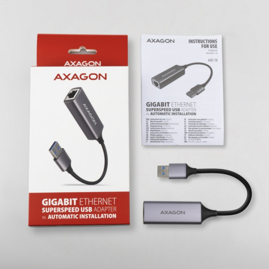 AXAGON ADE-TR, USB-A 3. 2 Gen 1 adapter